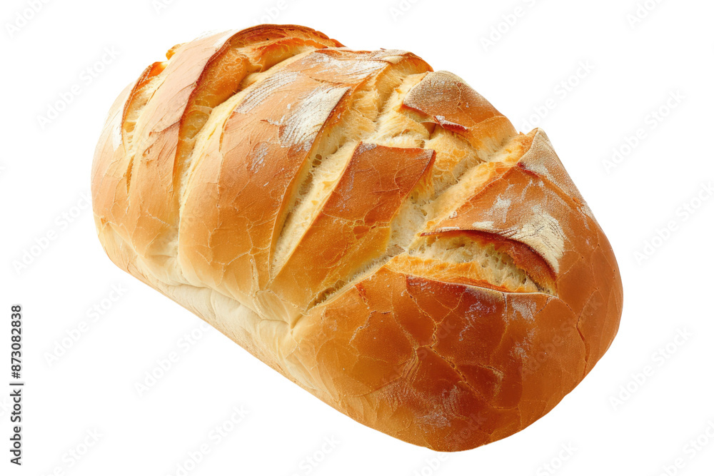 Loaf made of bread isolated on transparent background Loaf made of bread isolated on transparent background
