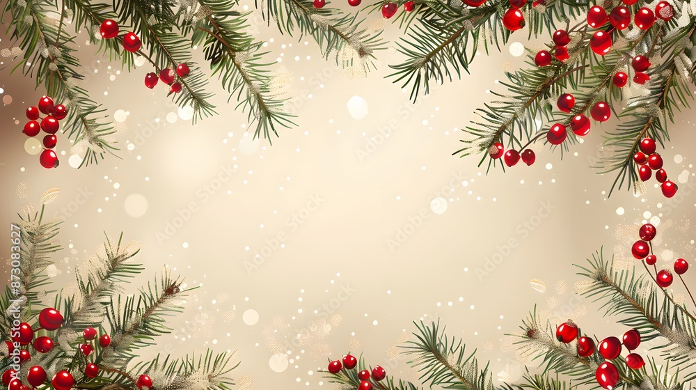 christmas background with christmas tree and decorations christmas background with christmas tree and decorations