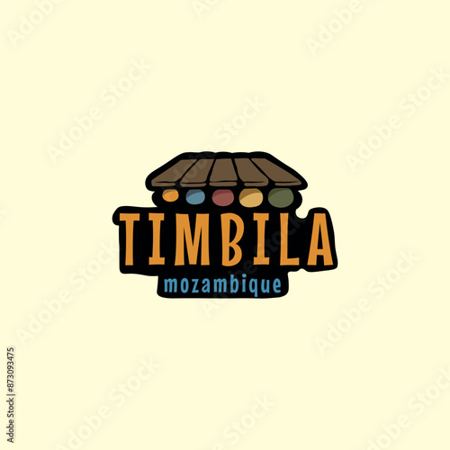 Timbila. Mozambican national musical instrument. photo