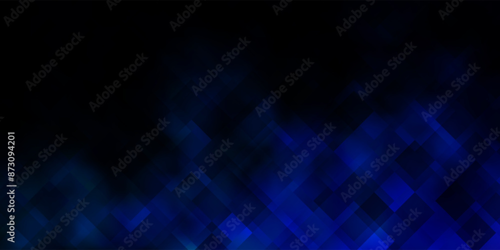Obraz premium Dark Pink, Blue vector pattern in square style.