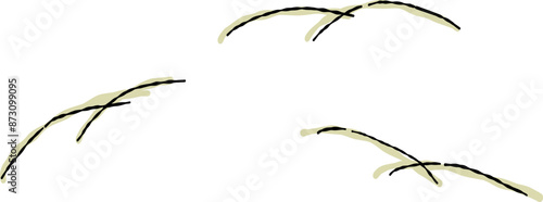 和柄手描きイラスト