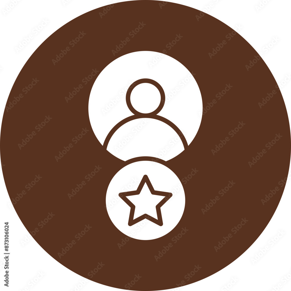 Expert Glyph Circle Icon Expert Glyph Circle Icon