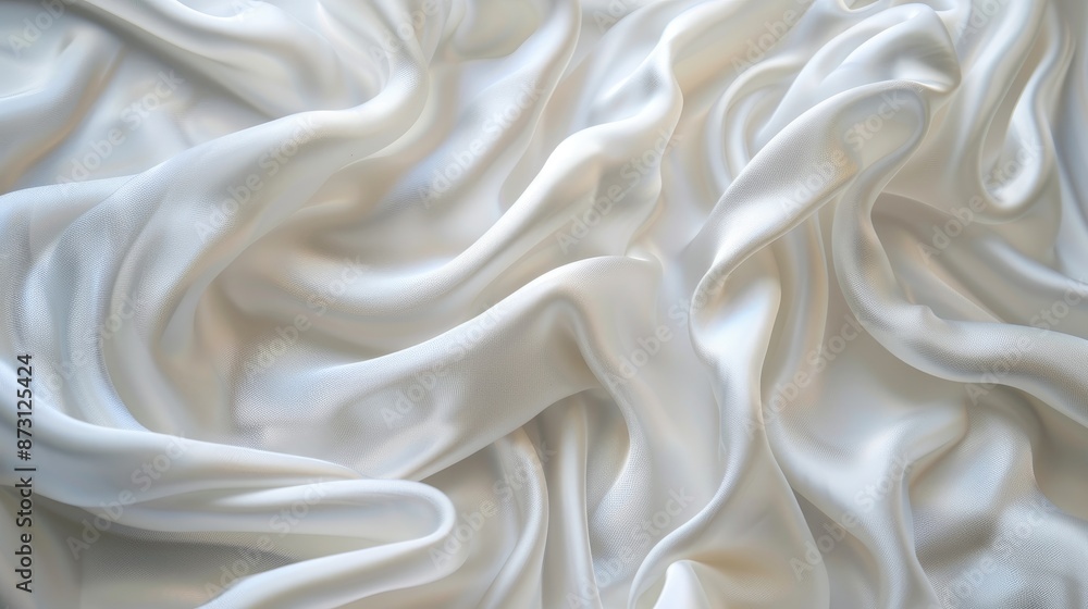 Fototapeta premium Smooth and soft fabric surface texture