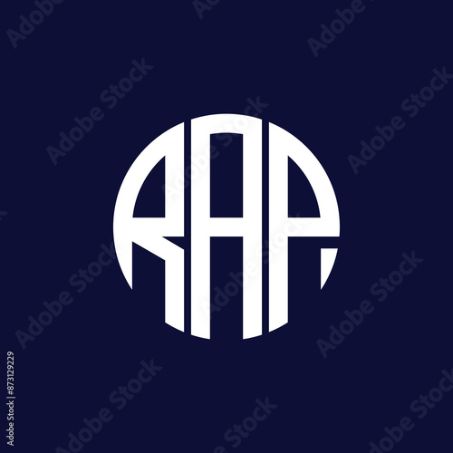 rap circle logo design
