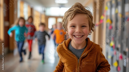 Energy and Exuberance: Happy Kids in School