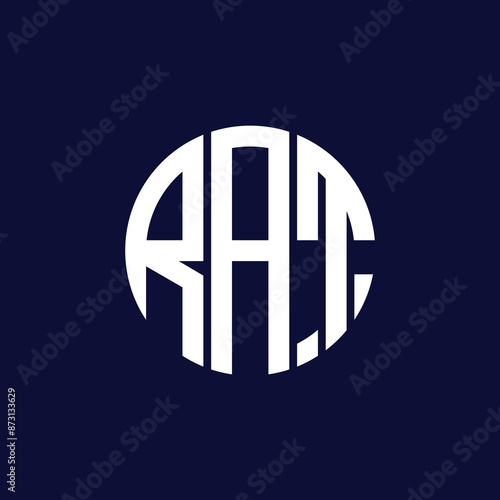 rat circle logo design