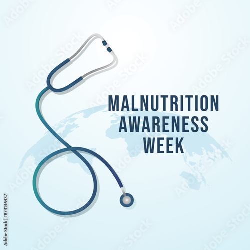 vector graphic of Malnutrition Awareness Week ideal for Malnutrition Awareness Week celebration.