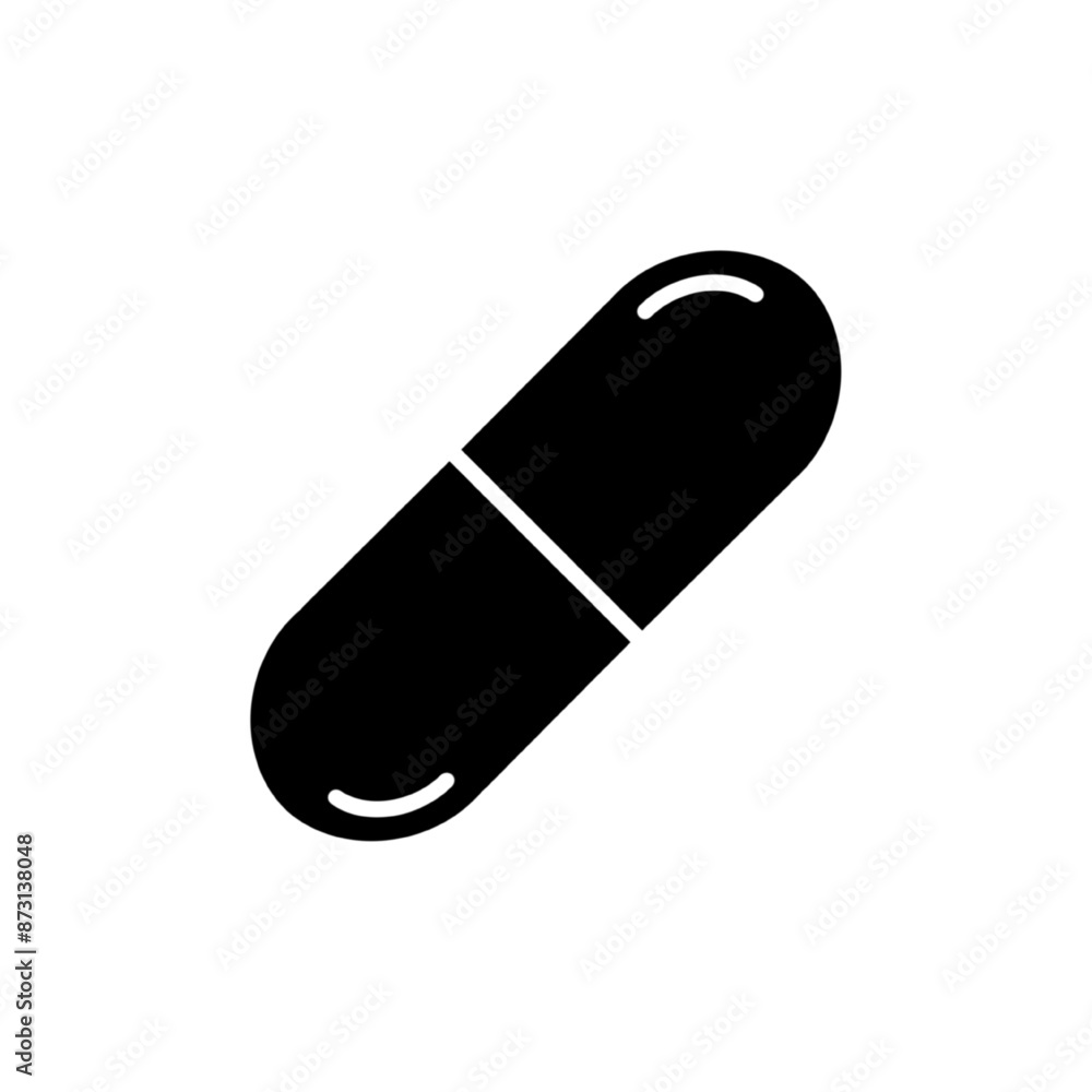 Medical pills icon for apps and web sites, eps vector illustration, isolated on white Medical pills icon for apps and web sites, eps vector illustration, isolated on white