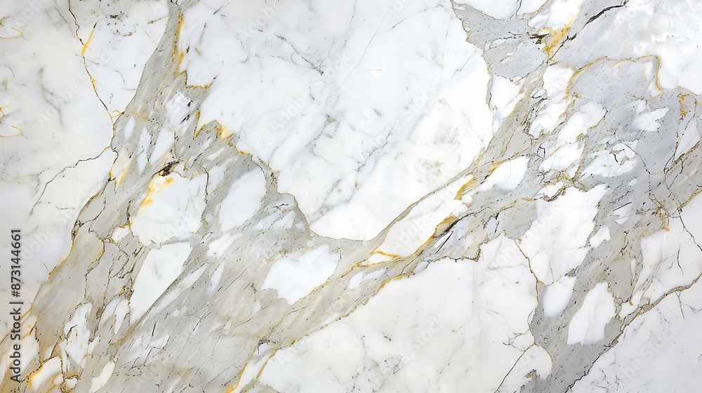 Clean white marble with light yellow accents, bright and cheerful Clean white marble with light yellow accents, bright and cheerful