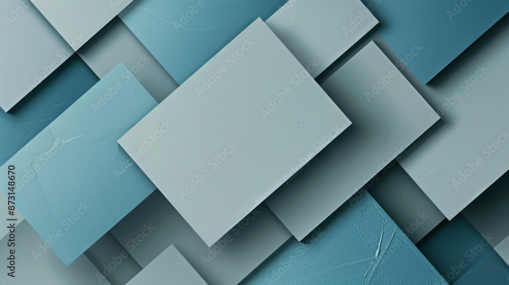 PPT background, geometric composition, blue-gray, minimalist, plane PPT background, geometric composition, blue-gray, minimalist, plane