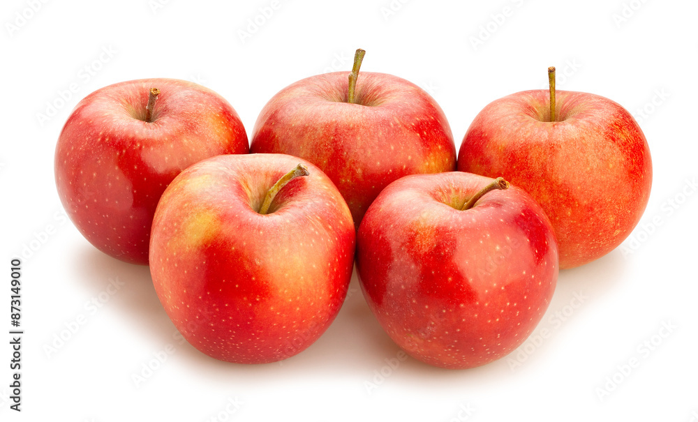apples path isolated on white apples path isolated on white