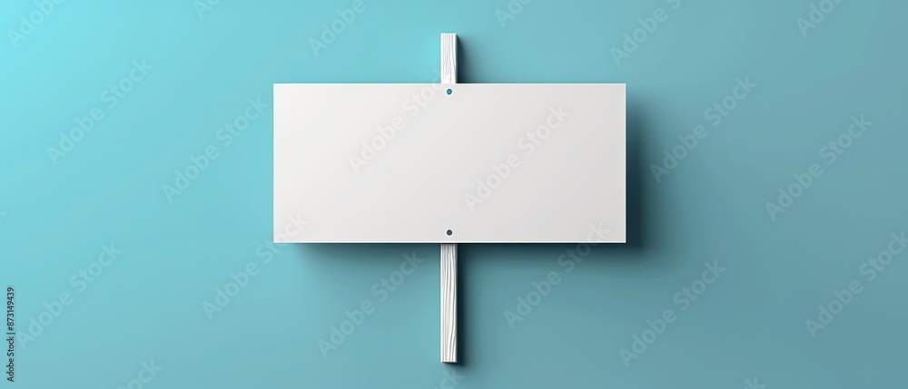 A large white sign is displayed on a white background A large white sign is displayed on a white background
