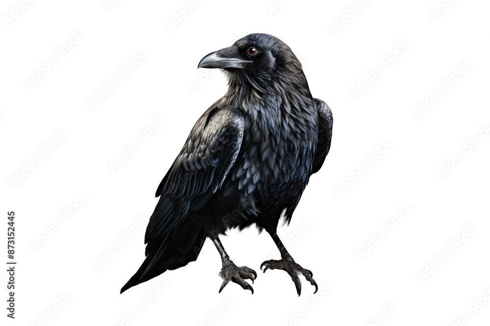 Obraz premium Crow (PNG 10800x7200)