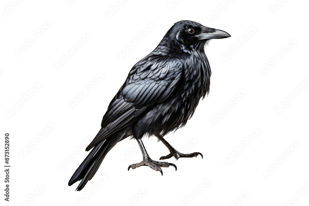 Obraz premium Crow (PNG 10800x7200)