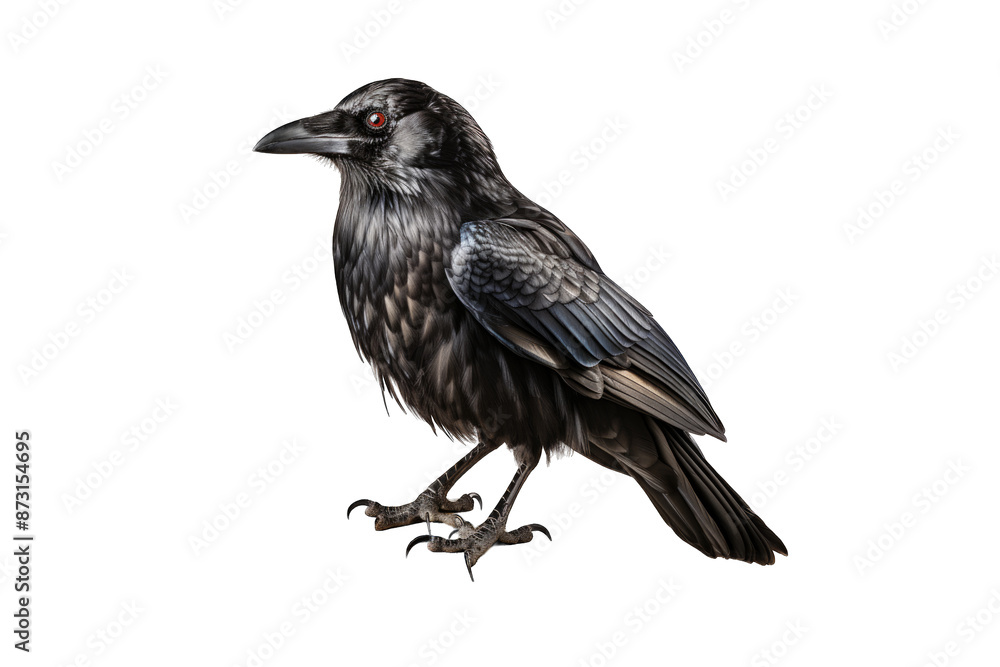 Obraz premium Crow (PNG 10800x7200)