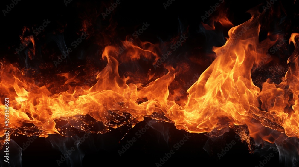 A Vivid Display of Intense, Blazing Flames and Radiant Heat A Vivid Display of Intense, Blazing Flames and Radiant Heat
