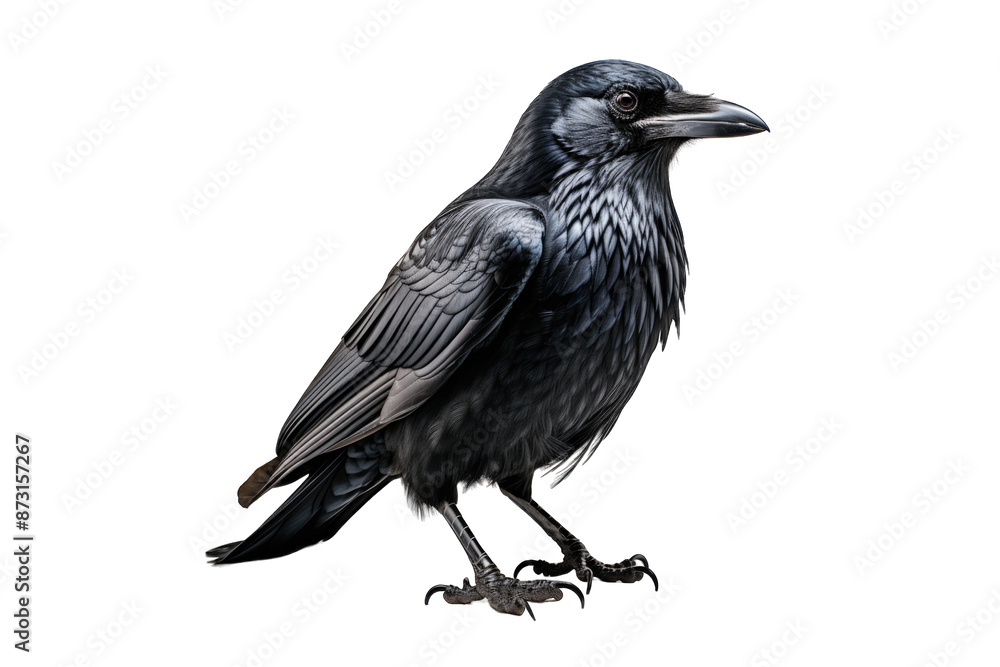 Obraz premium Crow (PNG 10800x7200)