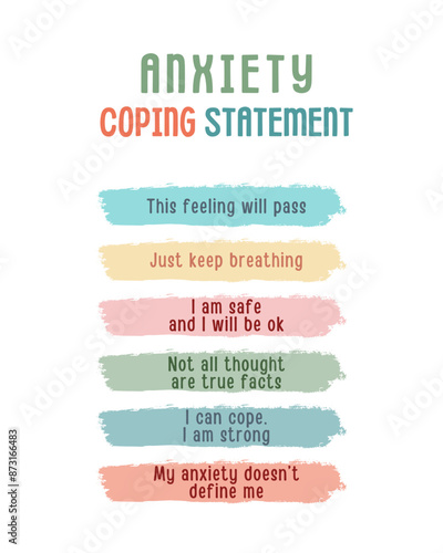 Anxiety Coping Statement