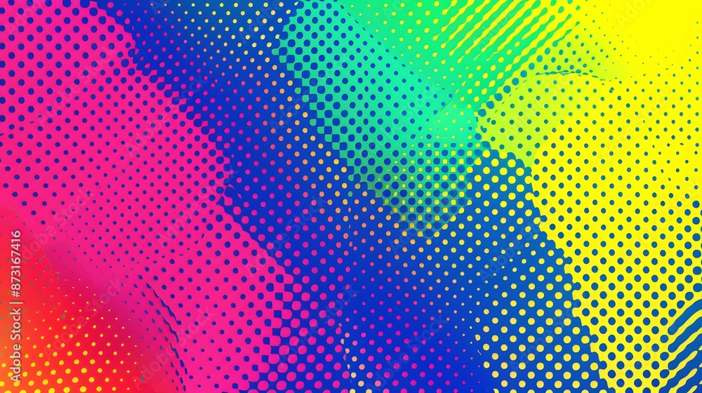 modern blue and purple neon halftone background modern blue and purple neon halftone background
