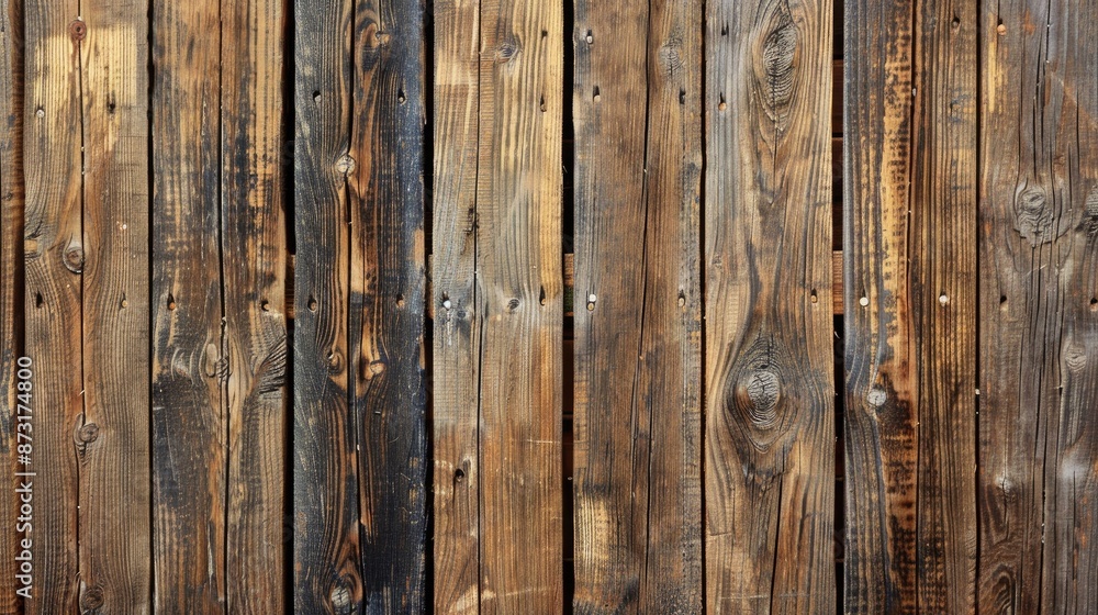 Thin wooden planks background Thin wooden planks background