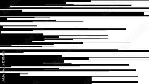 Fully editable vector element. Black and white transition pattern background. Vector Format Illustration 