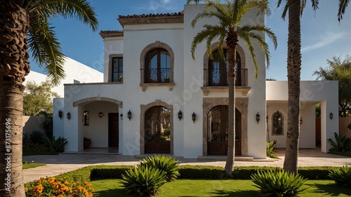 Modern house with classic style