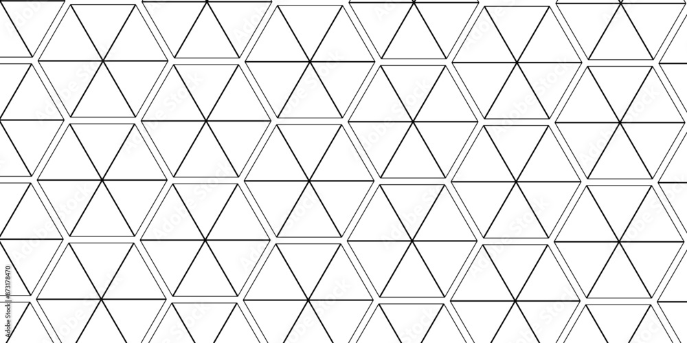 Abstract elegant background black line texture. Abstract black geometric overlapping hexagon pattern abstract futuristic background design. data concept. vector illustration.	