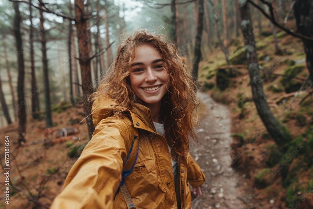 Adventurous Girlfriend on Mountain Trail
Adventurous Girlfriend on Mountain Trail