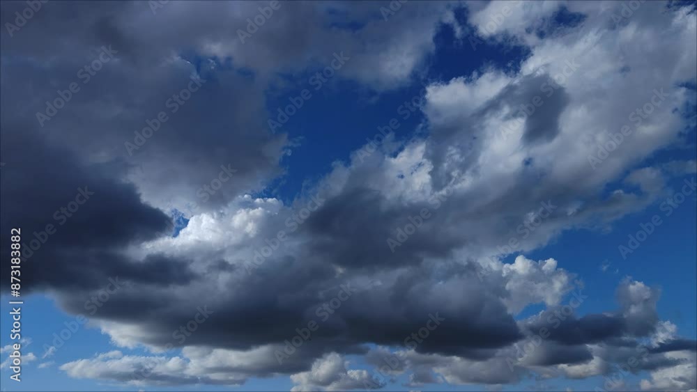 Birds flying through the sky around the curious cumulus that has formed at dusk