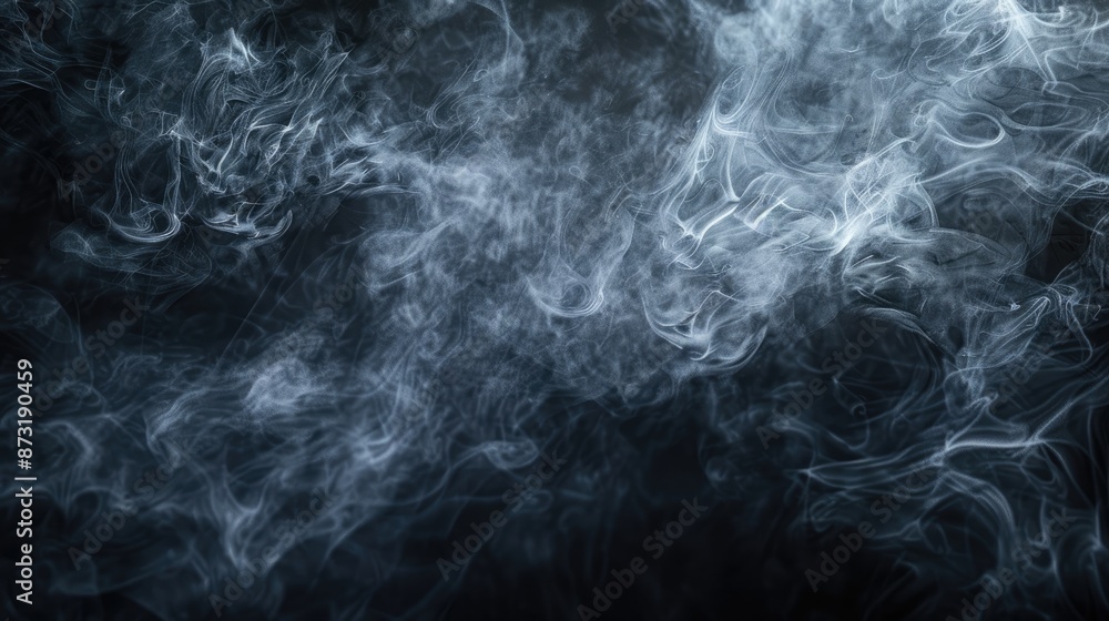 An abstract background with smoke-like textures in dark colors. An abstract background with smoke-like textures in dark colors.