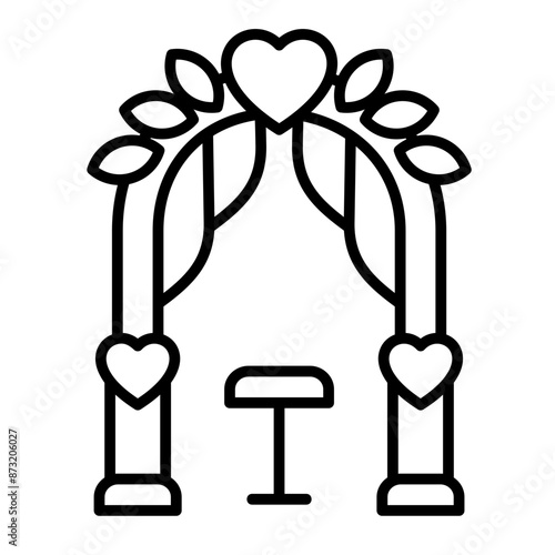 Wedding Arch Icon