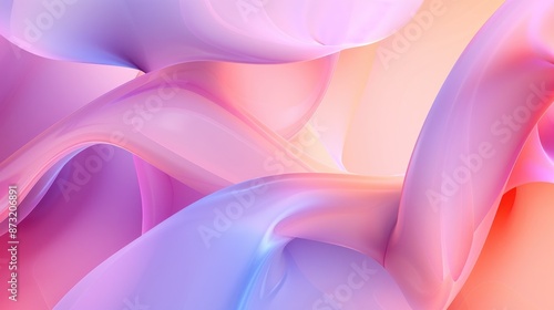 An abstract background with smooth, gradient transitions and minimalistic shapes.