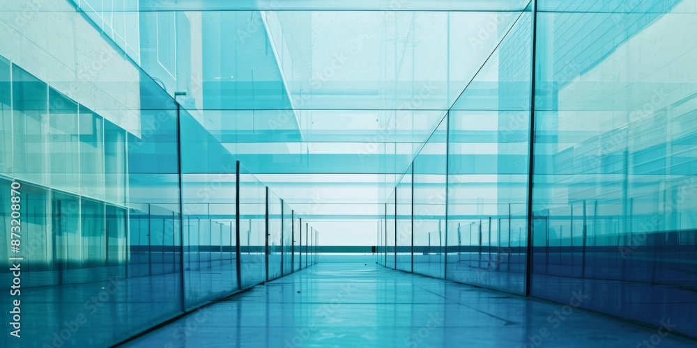 Sky Blue Hue Minimalistic Glass Architecture in a Modern Atmosphere, future smart office, business concept, Graphic Resources, Wallpapers, Brochure, Websites, banner design, Advertising, background Sky Blue Hue Minimalistic Glass Architecture in a Modern Atmosphere, future smart office, business concept, Graphic Resources, Wallpapers, Brochure, Websites, banner design, Advertising, background