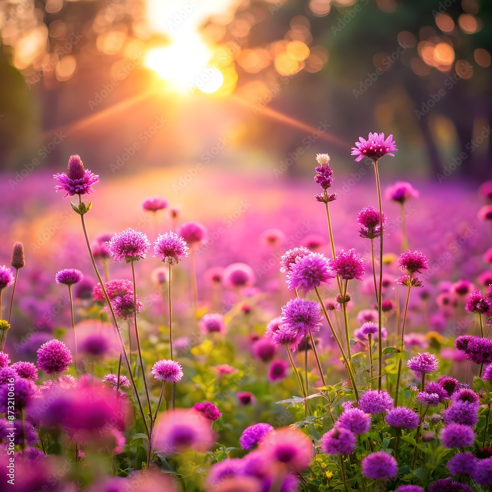 Obraz premium field of flowers