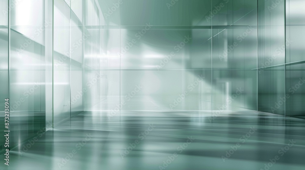 Sky Blue Hue Minimalistic Glass Architecture in a Modern Atmosphere, future smart office, business concept, Graphic Resources, Wallpapers, Brochure, Websites, banner design, Advertising,  background