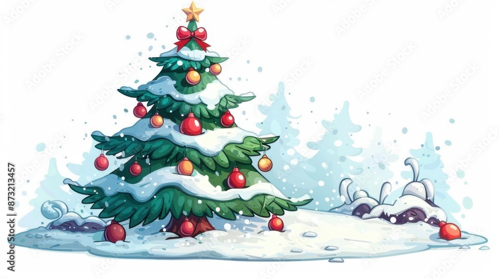 Sweet and cute Christmas tree Sweet and cute Christmas tree
