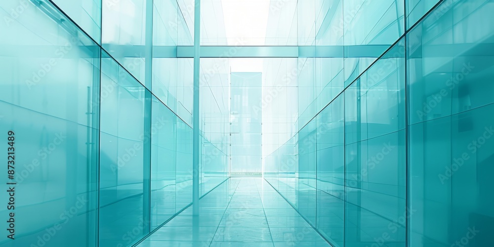 Sky Blue Hue Minimalistic Glass Architecture in a Modern Atmosphere, future smart office, business concept, Graphic Resources, Wallpapers, Brochure, Websites, banner design, Advertising, background Sky Blue Hue Minimalistic Glass Architecture in a Modern Atmosphere, future smart office, business concept, Graphic Resources, Wallpapers, Brochure, Websites, banner design, Advertising, background