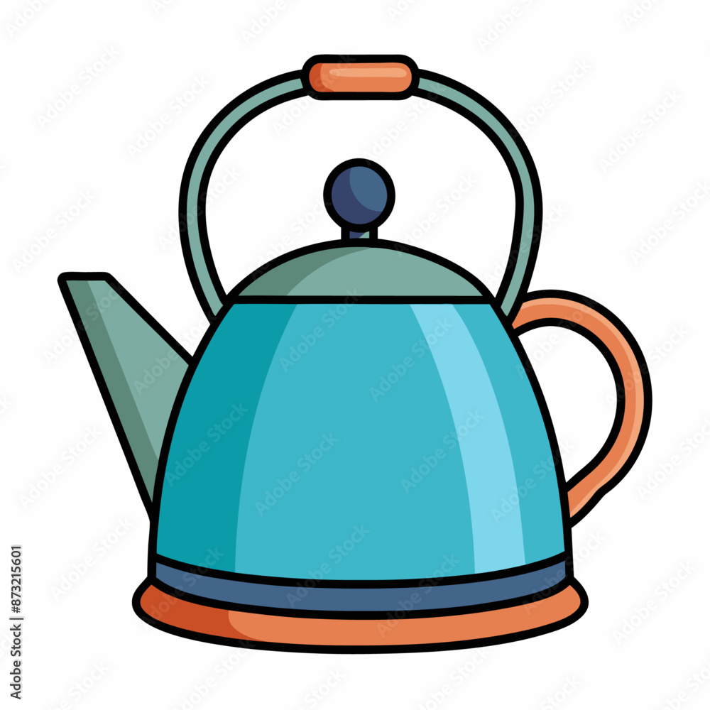 Obraz premium kettle clipart cartoon Illustration drawing