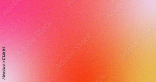 Blurred Gradient with Grain Texture Effect.