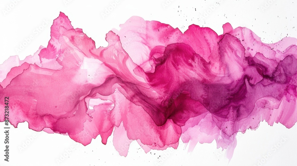 blotchy pink water brush and splash artistic blotchy pink water brush and splash artistic