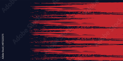 Red halftone dots blue color pattern gradient grunge texture background. Dot pop art comic sport style vector illustration red halftone