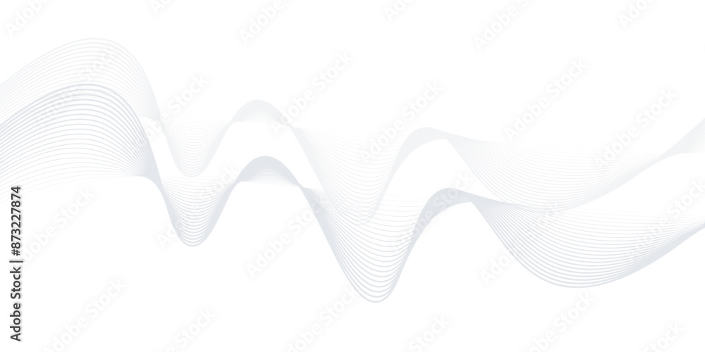 Abstract background with dynamic wavy lines, Digital future technology concept background, vector illustration Abstract background with dynamic wavy lines, Digital future technology concept background, vector illustration