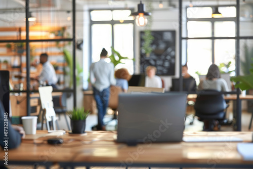 Pleasant, bright and eco-friendly space for work or relaxation 	