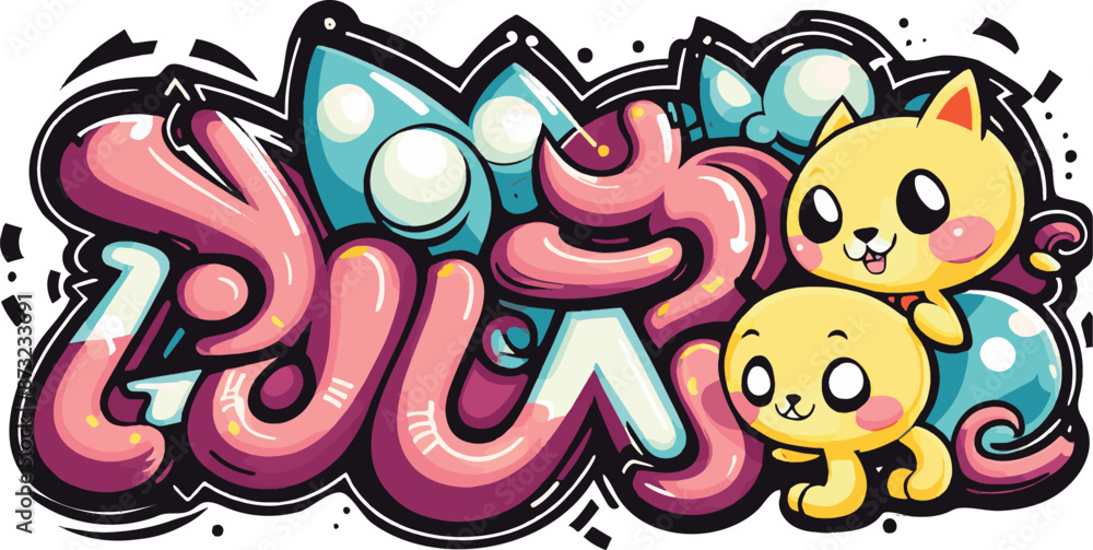 Graffiti background Graffiti background