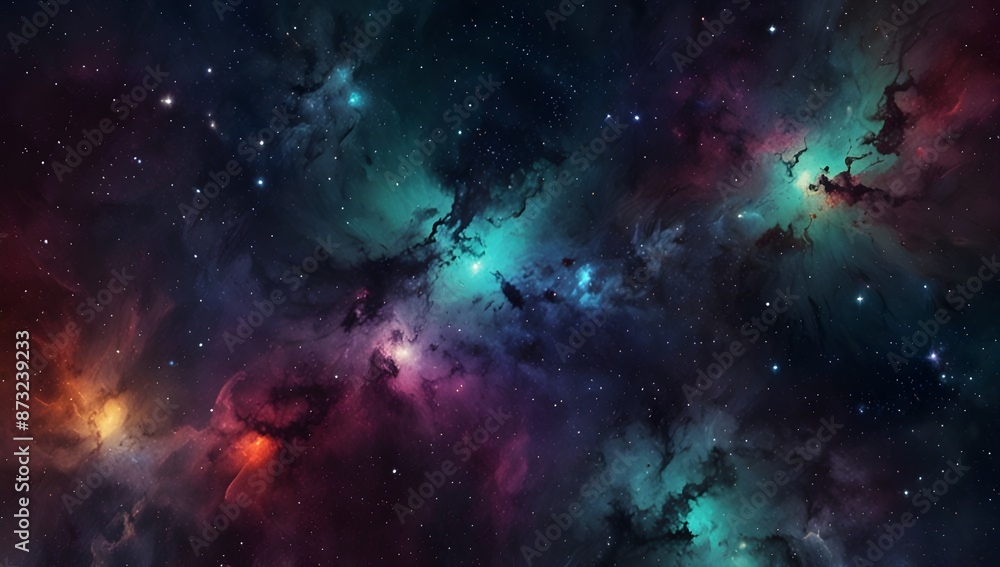 Fototapeta premium background with space, background with stars, galaxy background