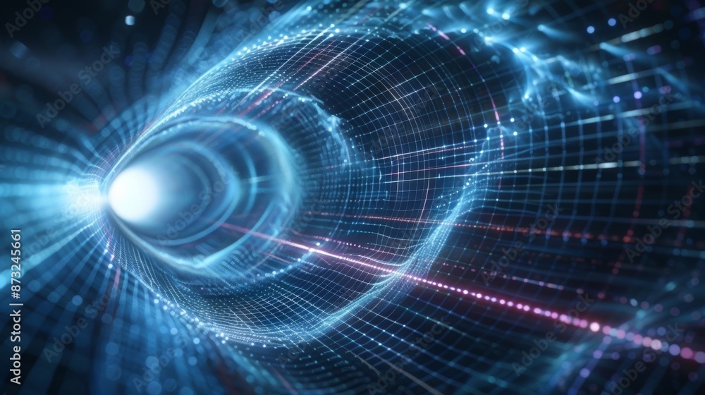 The gravitational wave machine can be adjusted to simulate different levels of intensity. The gravitational wave machine can be adjusted to simulate different levels of intensity.