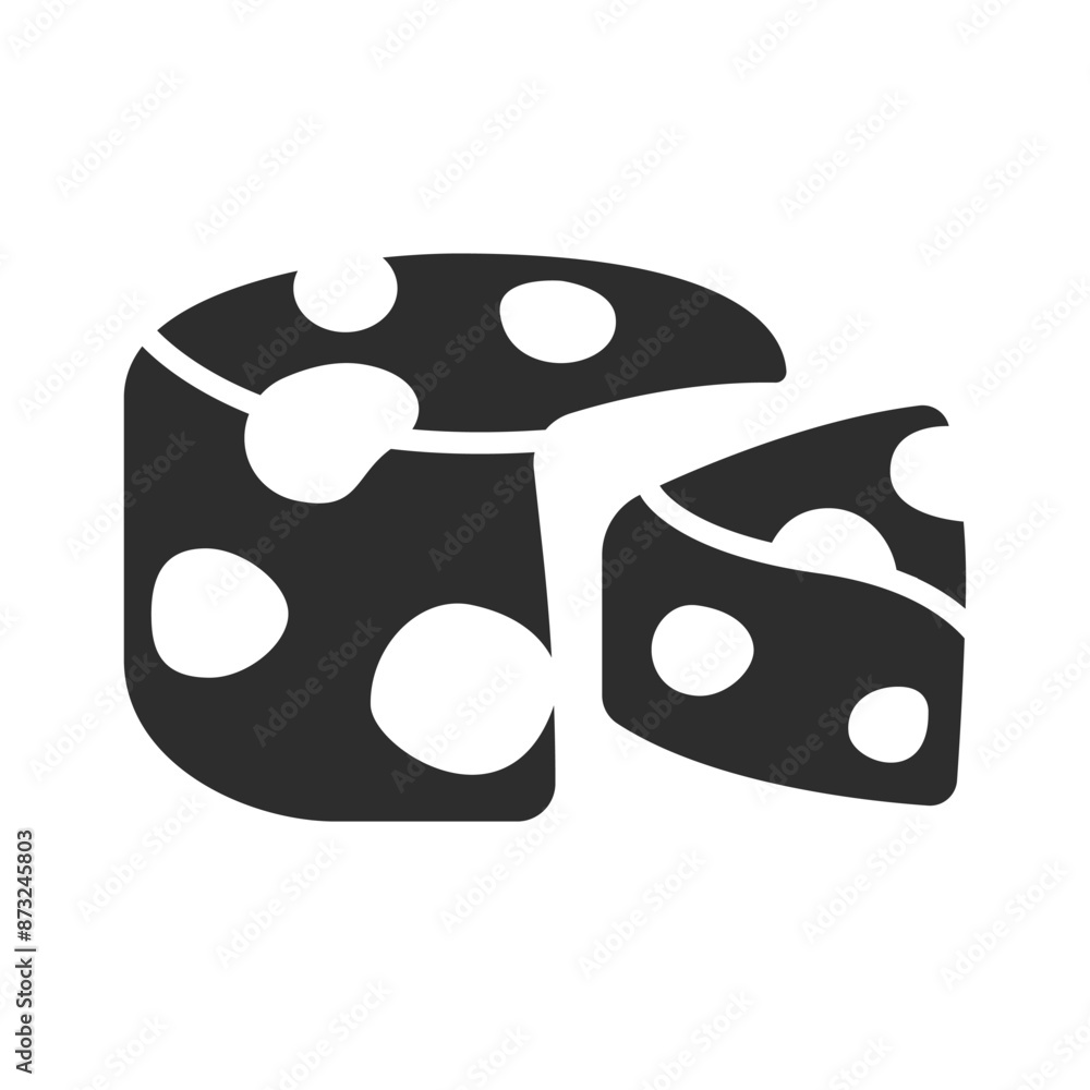 cheese icon design vector template cheese icon design vector template