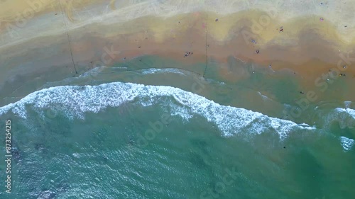 Rushikonda Beach Aerial View Visakhapatnam photo