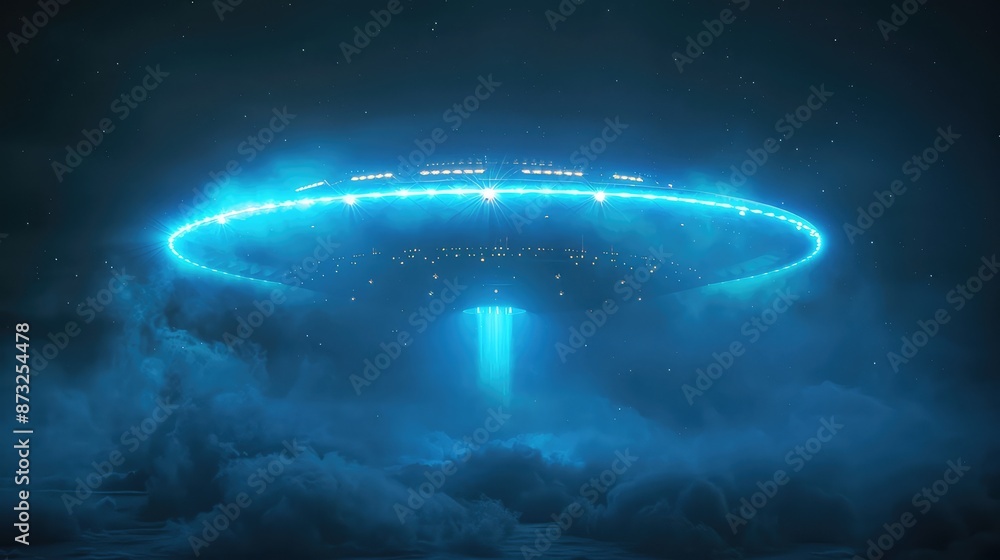 Otherworldly UFO Abduction in 3D Otherworldly UFO Abduction in 3D