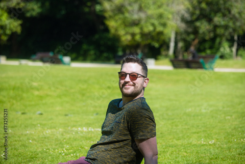 Photography Dublin, Ireland - Young man standing in a park